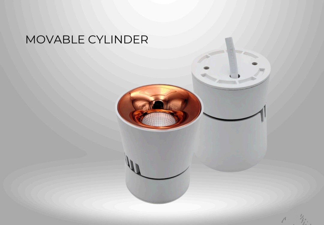 7W / 12W / 18W MOVABLE Cylinder COB Light 