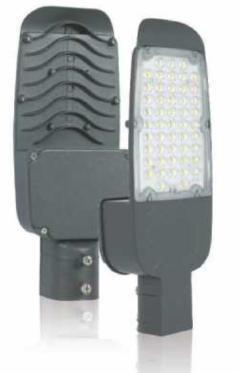 100W LED STREET LIGHT LENS BACK DRIVER