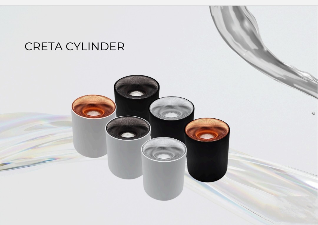 7W / 12W / 18W CRETA Surface Cylinder COB Light